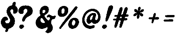 Bright Miracle Regular otf (400) Font OTHER CHARS