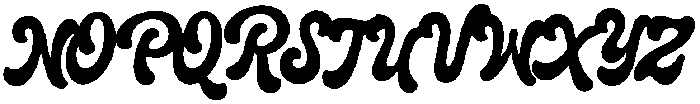 Bright Miracle Regular otf (400) Font UPPERCASE
