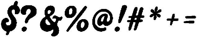 Bright Miracle ttf (400) Font OTHER CHARS