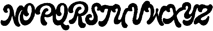 Bright Miracle ttf (400) Font UPPERCASE