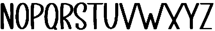 Bright Monday Regular otf (400) Font LOWERCASE