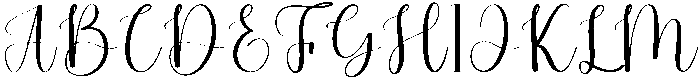 Bright Monday Regular otf (400) Font UPPERCASE
