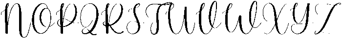 Bright Monday Regular otf (400) Font UPPERCASE