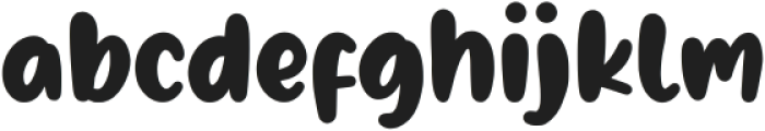 Bright Orchid otf (400) Font LOWERCASE