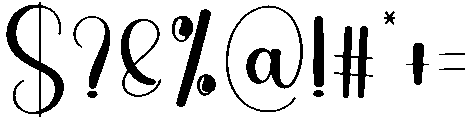 Bright Regular otf (400) Font OTHER CHARS