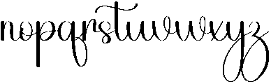 Bright Regular otf (400) Font LOWERCASE