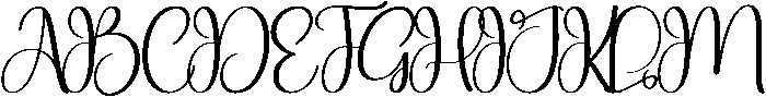 Bright Regular otf (400) Font UPPERCASE