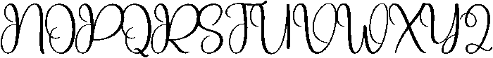 Bright Regular otf (400) Font UPPERCASE