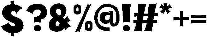 Bright Regular otf (400) Font OTHER CHARS