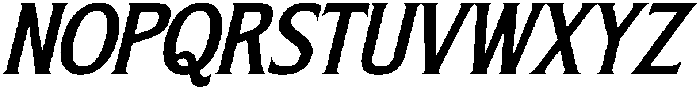 Bright Renew Italic otf (400) Font UPPERCASE