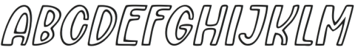 Bright Smile Regular otf (400) Font UPPERCASE