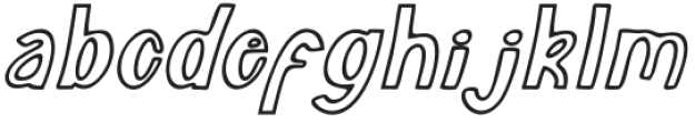 Bright Smile Regular otf (400) Font LOWERCASE