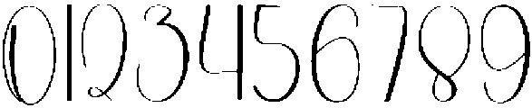 Bright Standar Regular otf (400) Font OTHER CHARS