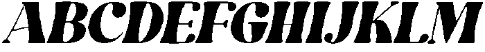 Bright Stars Italic otf (400) Font UPPERCASE