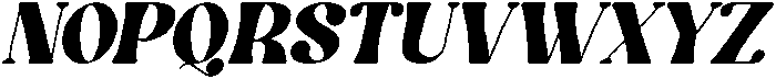 Bright Stars Italic otf (400) Font UPPERCASE