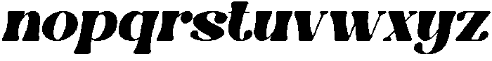 Bright Stars Italic otf (400) Font LOWERCASE