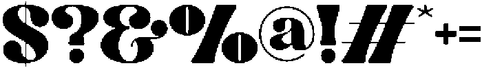 Bright Stars Regular otf (400) Font OTHER CHARS