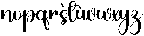 Bright Sunlight Regular otf (300) Font LOWERCASE