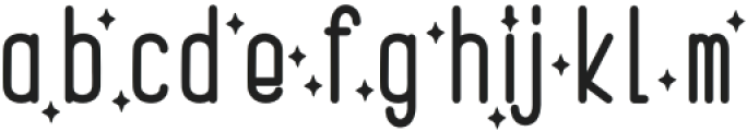 Bright star Regular otf (400) Font LOWERCASE