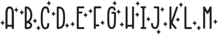 Bright star Regular ttf (400) Font UPPERCASE