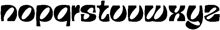 BrightStar-Regular otf (400) Font LOWERCASE