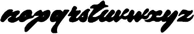 BrightSupply-Organic otf (400) Font LOWERCASE