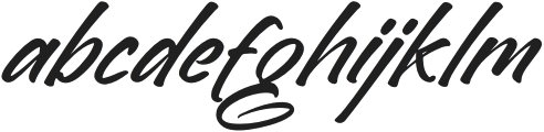 Brighten Shootters Italic Italic otf (400) FONT