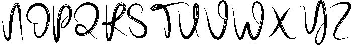 Brighter Regular otf (400) Font UPPERCASE