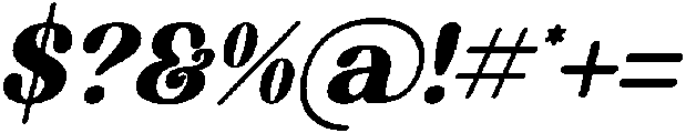 Brighters Peaceful Italic otf (400) Font OTHER CHARS