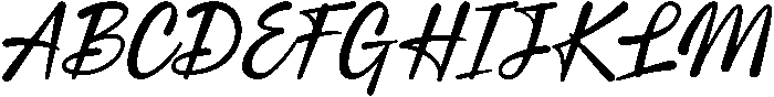 Brightest Regular otf (400) Font UPPERCASE