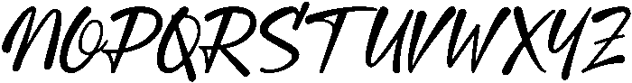 Brightest Regular otf (400) Font UPPERCASE