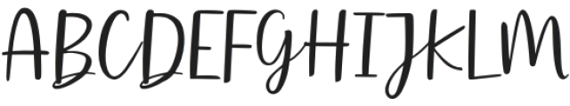 Brightest Regular otf (400) Font UPPERCASE