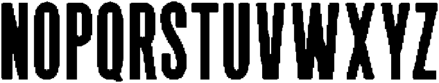 Brightform Regular otf (400) Font UPPERCASE