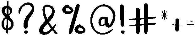 Brightland Regular otf (400) Font OTHER CHARS
