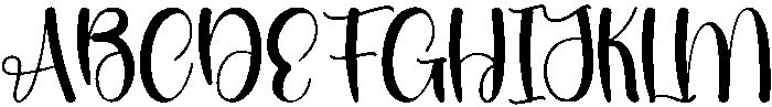 Brightland Regular otf (400) Font UPPERCASE