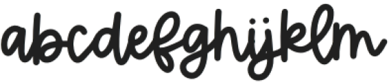 Brightland Regular otf (400) Font LOWERCASE