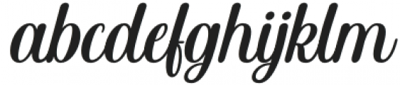 Brightlast Regular otf (400) Font LOWERCASE