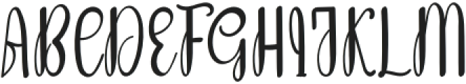 Brightnes Regular otf (400) Font UPPERCASE