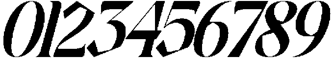 Brightness Challenges Italic otf (400) Font OTHER CHARS