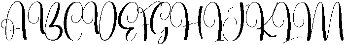 Brightness Regular otf (400) Font UPPERCASE