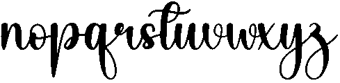 Brighton Regular otf (400) Font LOWERCASE