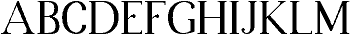 Brighton Regular otf (400) Font UPPERCASE