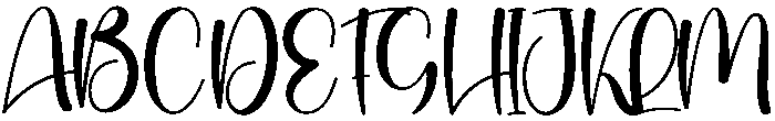 Brighton Regular otf (400) Font UPPERCASE