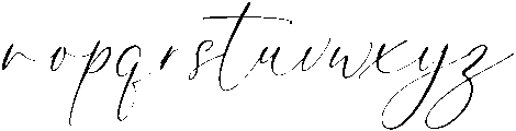 Brighton otf (400) Font LOWERCASE
