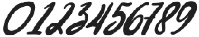 Brightside-Italic otf (400) Font OTHER CHARS