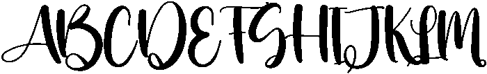 Brightside Regular otf (400) Font UPPERCASE