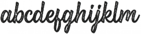 Brightside  Rough otf (400) Font LOWERCASE