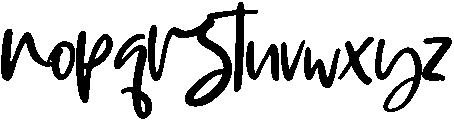 Brightside otf (400) Font LOWERCASE