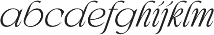 Brighty Harmony Light Italic otf (300) FONT