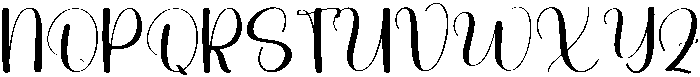 Brighty Sunday Regular otf (400) Font UPPERCASE